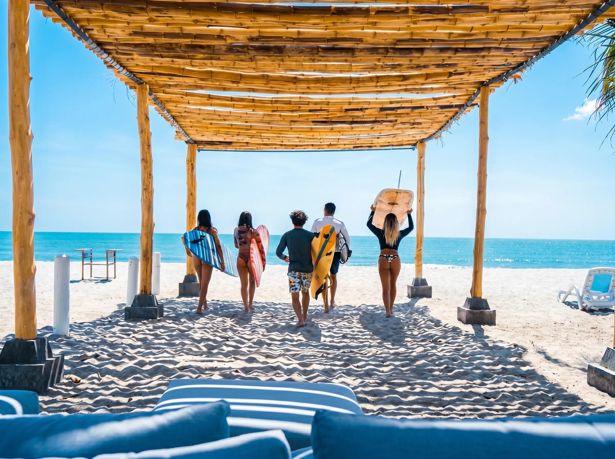 Surf camp · olas todo el año